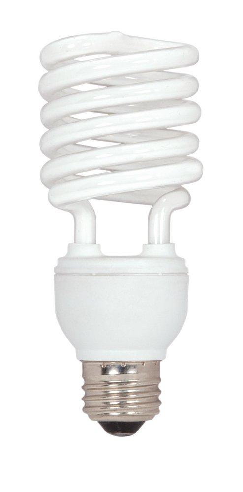 SATCO White T2 Coil Compact Fluorescent Light Bulb with Medium Base 