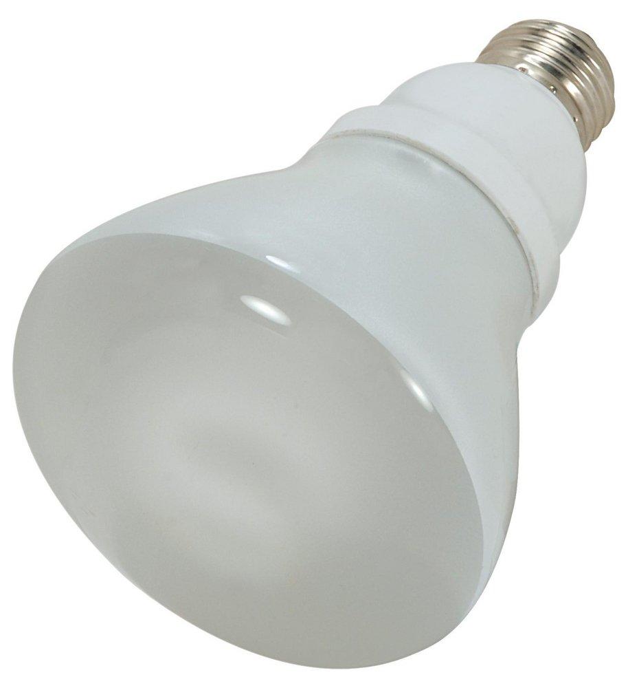 SATCO Warm White R30 Compact Fluorescent Light Bulb with Medium Base 