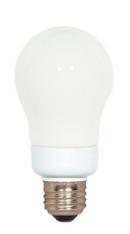9W A19 Compact Fluorescent Light Bulb with Medium Base