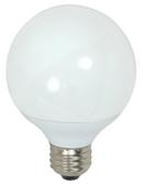 9W G25 Compact Fluorescent Light Bulb with Medium Base