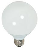 15W G25 Compact Fluorescent Light Bulb with Medium Base