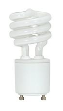 11W T2 Coil Compact Fluorescent Light Bulb with GU24 Base