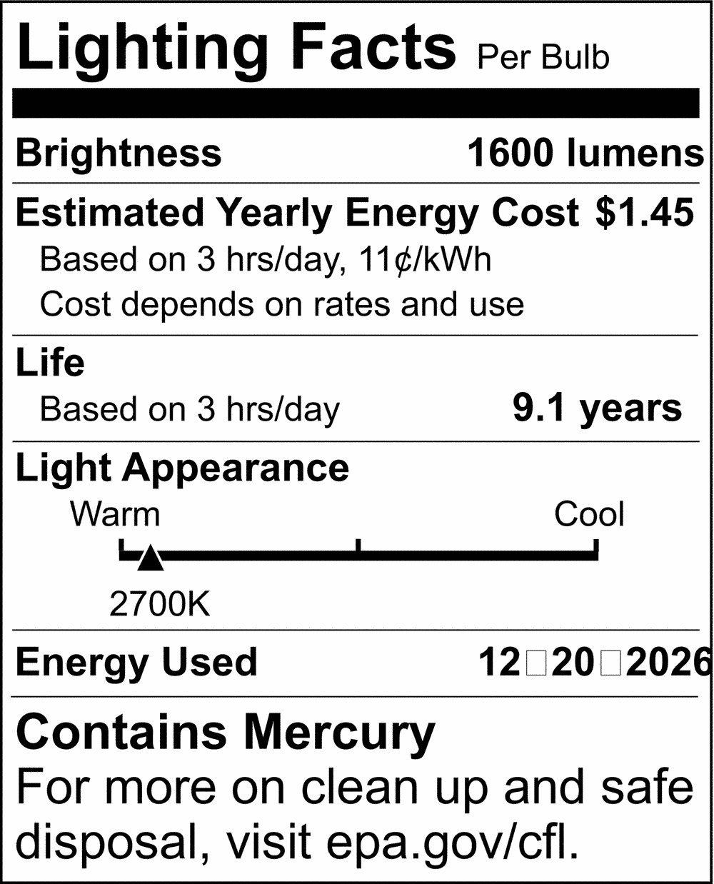 SATCO Warm White T4 Compact Fluorescent Light Bulb with Medium Base 