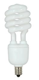 13W T2 Compact Fluorescent Light Bulb with Candelabra Base