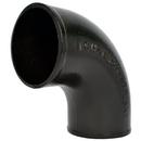 Black No Hub 90 Degree Cast Iron 1/4 Bend 