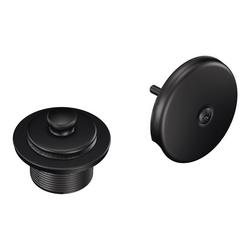 1-1/2 in. Metal Push-n-Lock Bathtub Drain in Wrought Iron