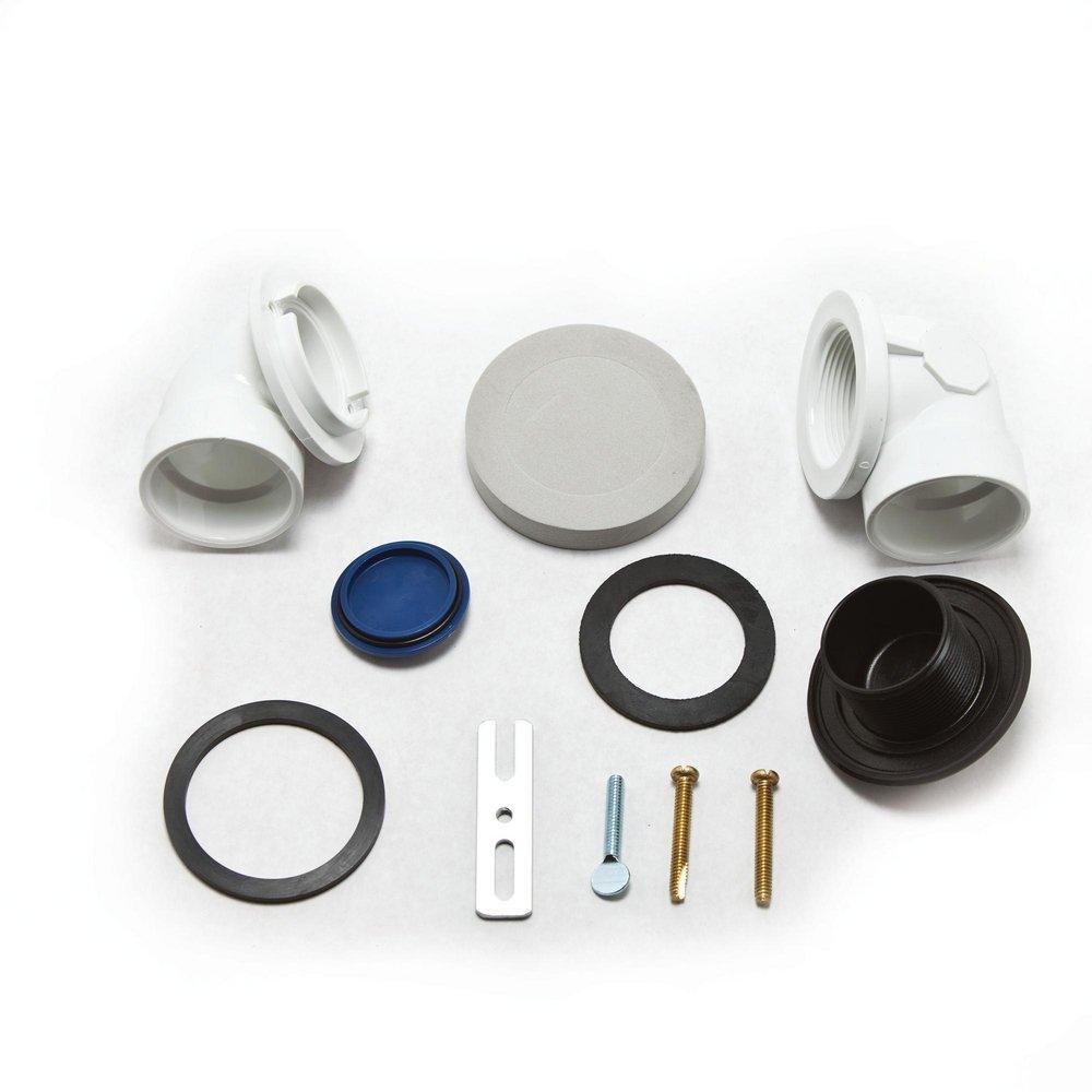 Moen Black 1-1/2 in. Bath Waste Tub Drain Rough-In Kit 