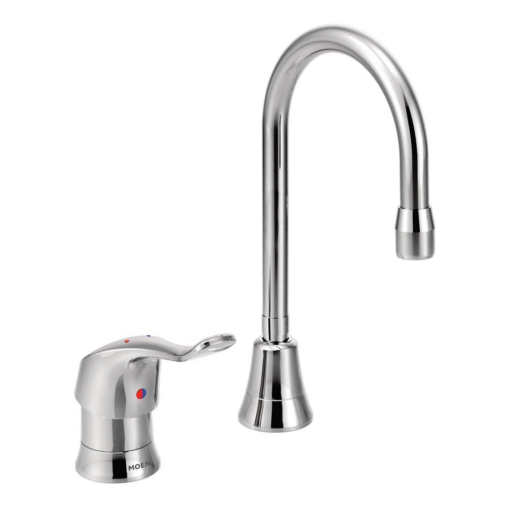 Moen Chrome Single Lever Handle Bar Faucet 