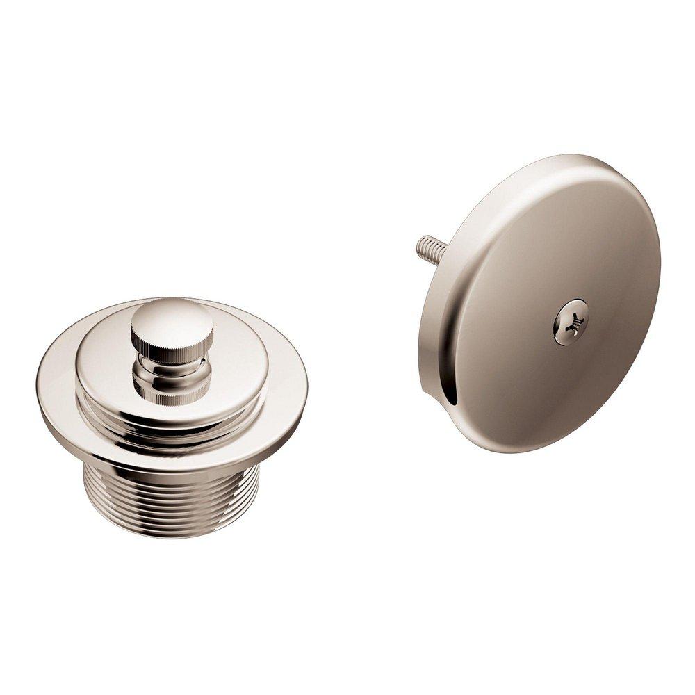 Moen Polished Nickel 1-1/2 in. Metal Push-Pull Drain 