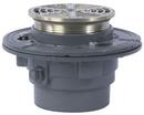 Watts Push On Plastic Nickel Bronze Floor Drain 