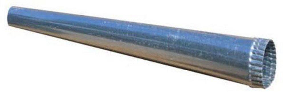 Wellmade Products 10 ft. 26 ga Galvanized Round Conduit Pipe 
