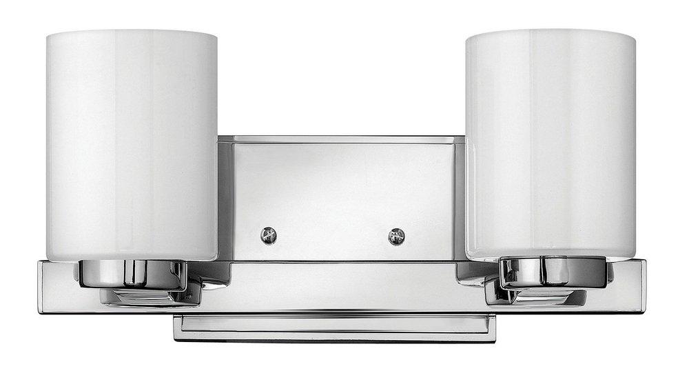 Hinkley Chrome 60W 2-Light Bath Vanity Fixture 