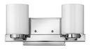 Hinkley Chrome 60W 2-Light Bath Vanity Fixture 