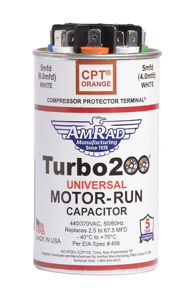 AmRad 370/440V Run Capacitor 