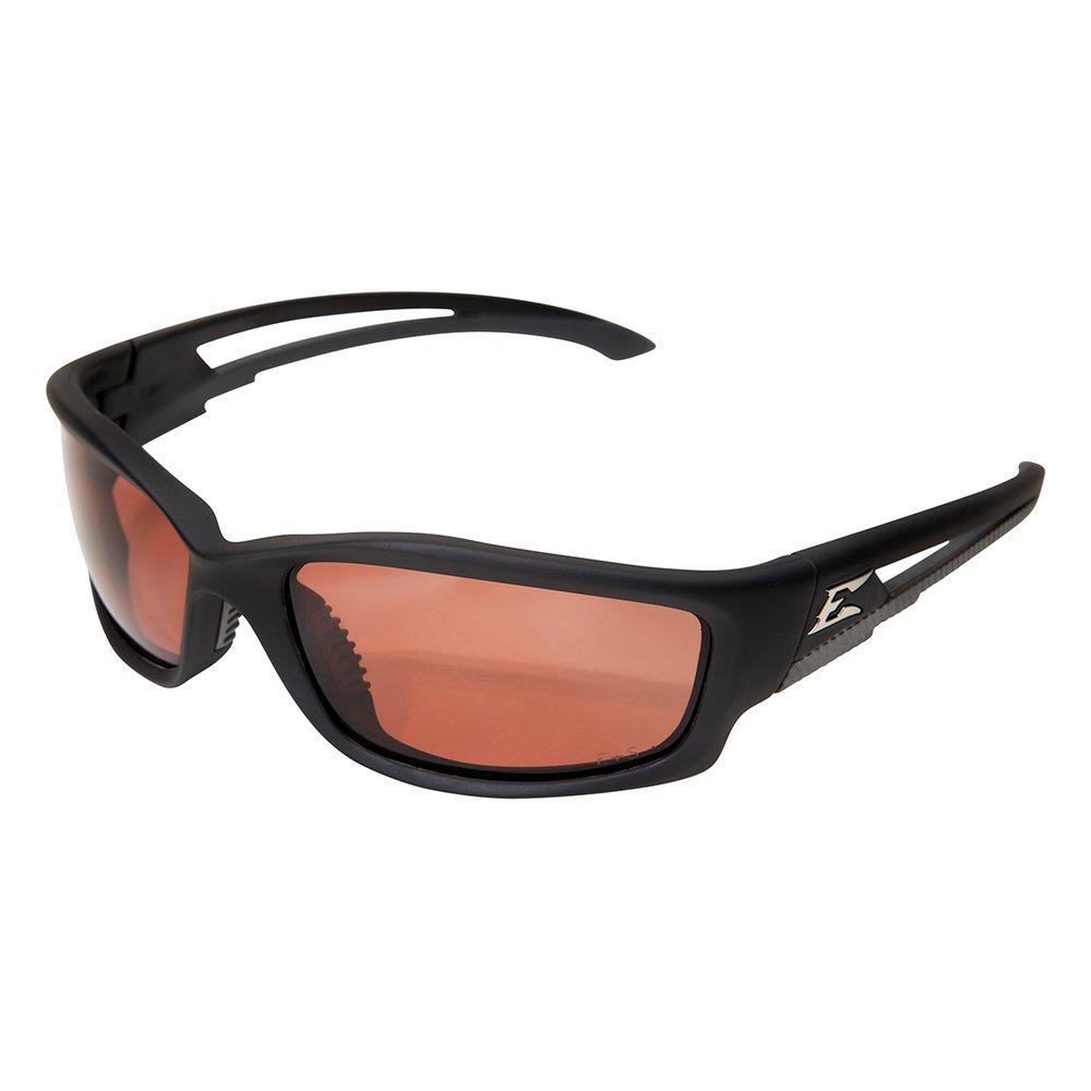 Edge Eyewear Black Edge-Flex Driving Sunglasses with Black Frame 