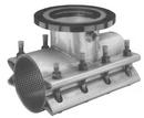 16 X 12 Stainless Steel Mechanical Joint Tapping Sleeve