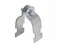 5-3/8 in. Electroplated Zinc Steel Black Strut Pipe Clamp