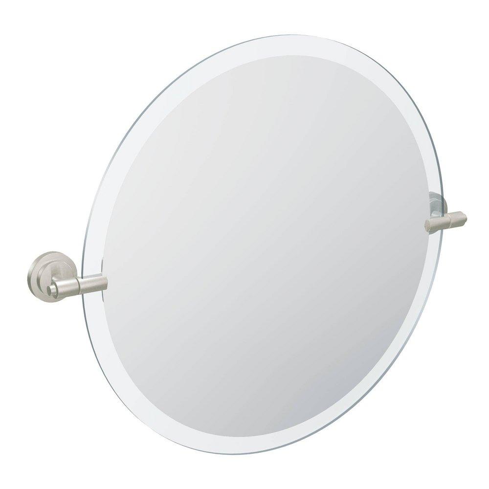 Moen Brushed Nickel Mirror with Decorative Hardware 