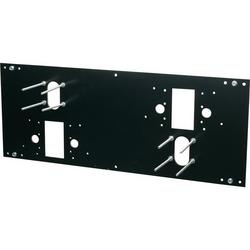 Bi-Level In Wall Carrier Black