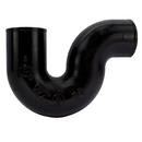 Black No-Hub Cast Iron P-Trap 