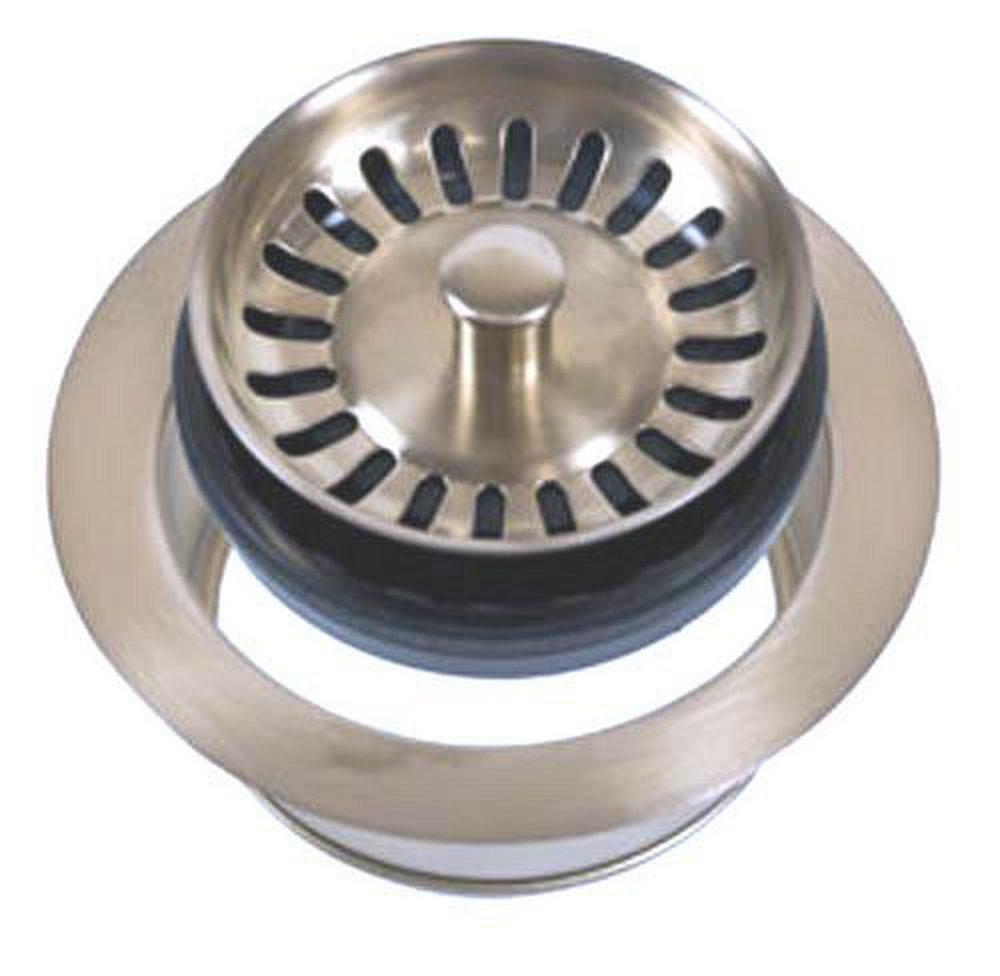 Mountain Plumbing Products Brushed Stainless Steel 3-1/8 in. Basket Strainer 