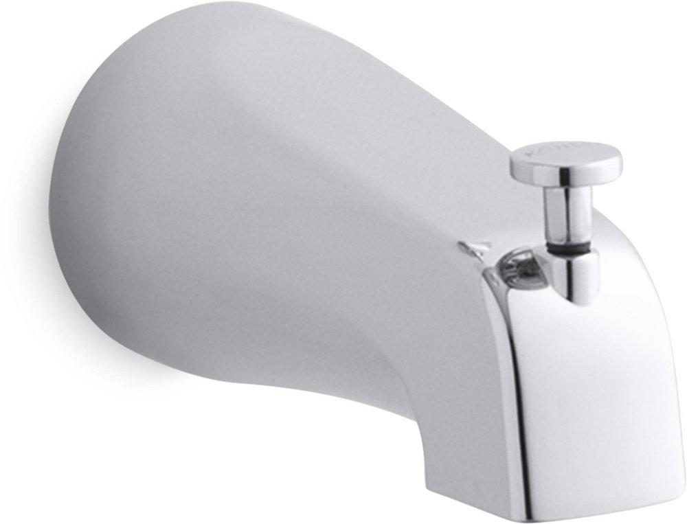 KOHLER Polished Chrome Spout Iron Pipe Size Diverter Bath 