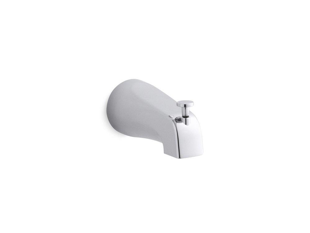 KOHLER Polished Chrome Spout Slip Diverter Bath 