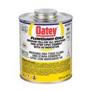 Oatey&reg; Gold Fast Set Plastic Yellow Pipe Cement 