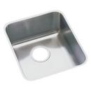 16 x 18-1/2 in. No-Hole Undermount Stainless Steel Bar Sink in Lustrous Satin