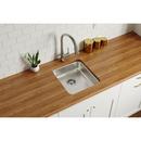 Elkay Lustrous Satin 16 x 18-1/2 in. No-Hole Undermount Stainless Steel Bar Sink 
