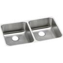 30-3/4 x 18-1/2 in. No Hole Stainless Steel Double Bowl Undermount Kitchen Sink in Lustertone