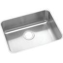 23-1/2 x 18-1/4 in. No Hole Stainless Steel Single Bowl Undermount ADA Compliant Kitchen Sink with Sound Dampening in Lustrous Satin