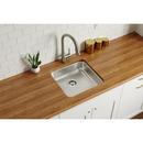 Elkay Lustrous Satin 18-1/2 x 18-1/2 in. No-Hole Stainless Steel Single Bowl Undermount Kitchen Sink 