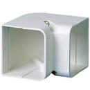 DiversiTech&reg; Natural 4 in. Line Set Cover System Stainless Steel in Natural 