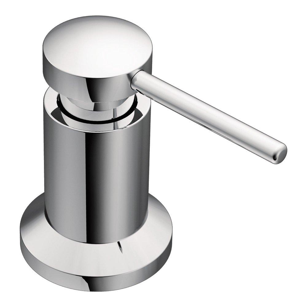 Moen Polished Chrome 3-1/8 in. Kitchen Soap Dispenser 