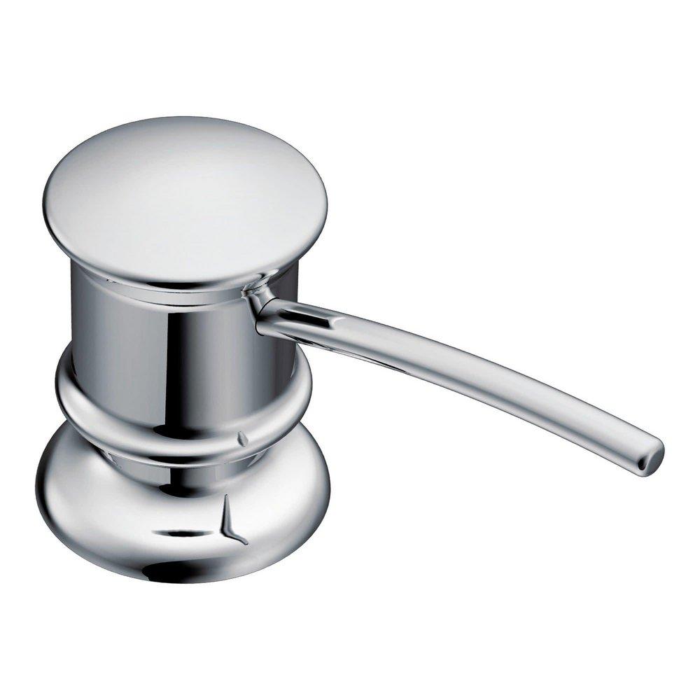 Moen Polished Chrome 2-9/16 in. Kitchen Soap Dispenser 