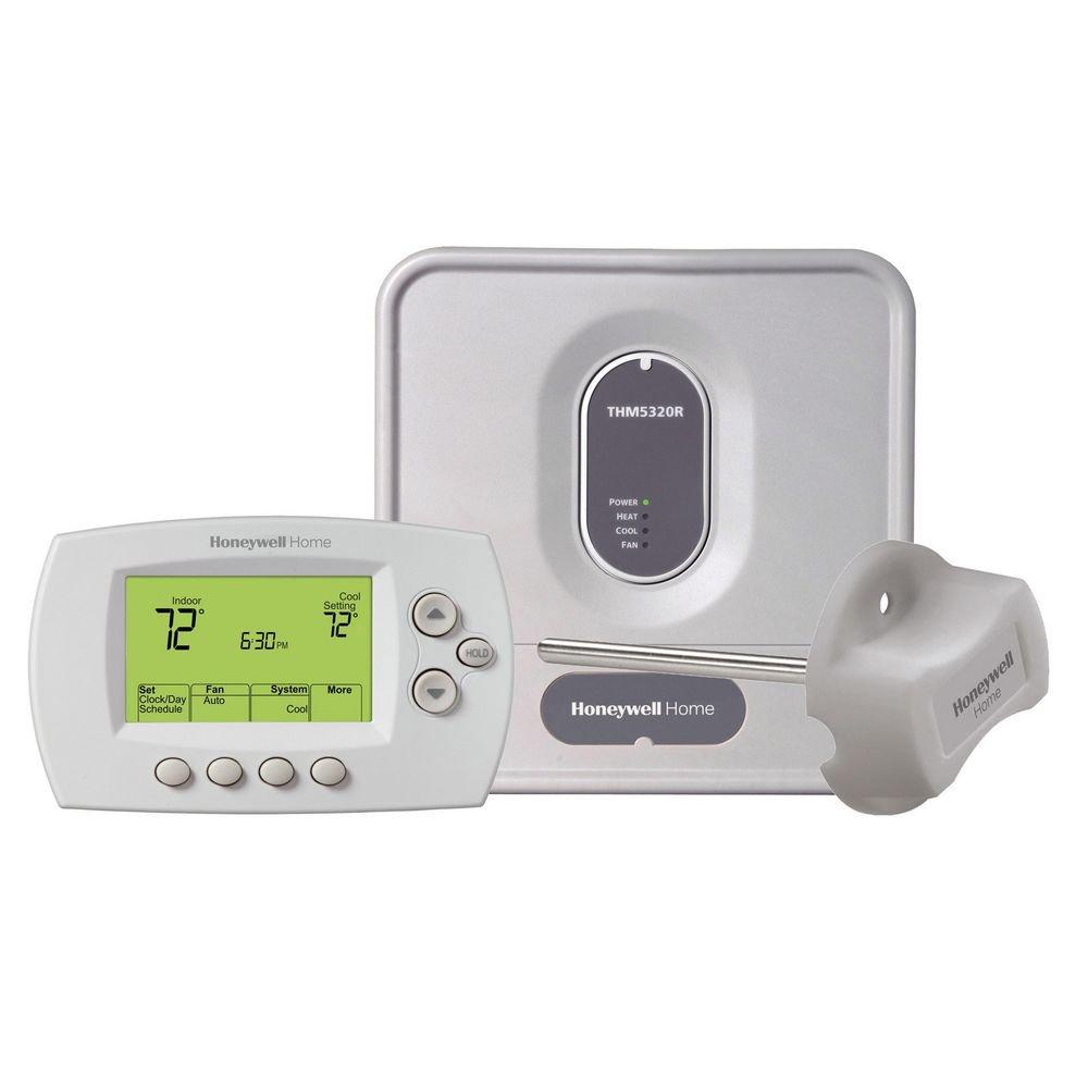 Honeywell Home White Programmable Wireless Thermostat Kit 