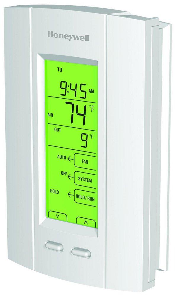 Honeywell Home Premier White&reg; 1H/1C 7 Day Programmable Thermostat 2 Wire 