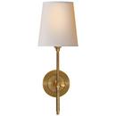 Visual Comfort & Co. Signature Antique Brass 60W 1-Light Medium E-26 Wall Sconce 
