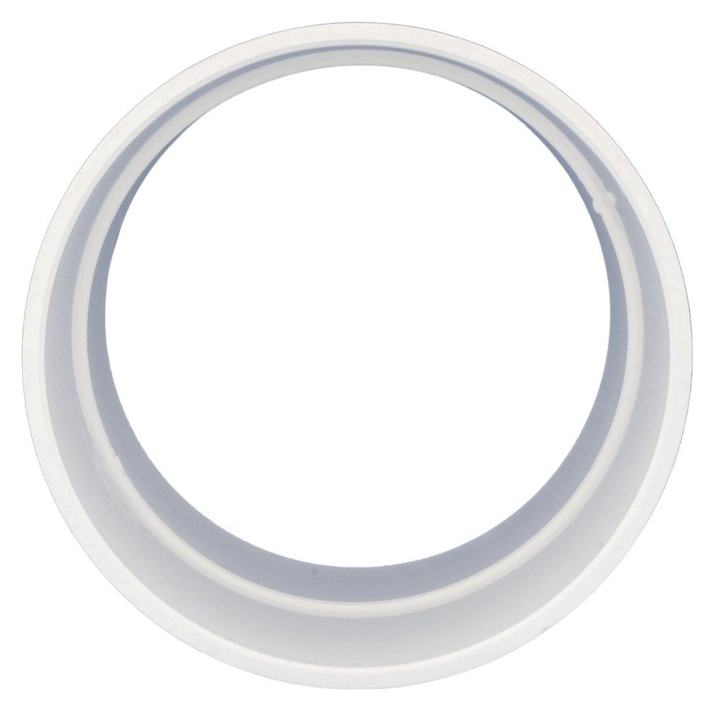 White PVC DWV Coupling 