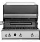 42 in. 25000 BTU 2-Burner Natural Gas Grill in Stainless Steel