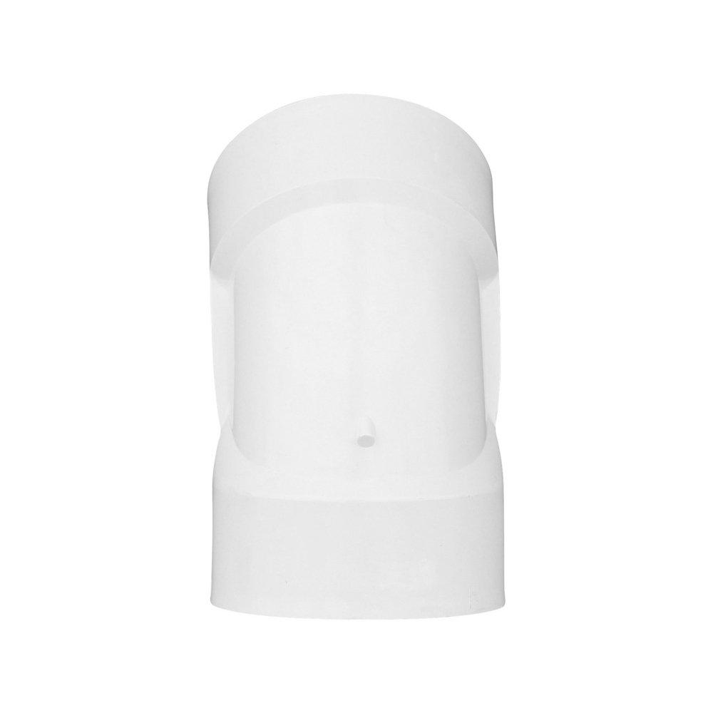 White PVC DWV 45° Elbow 