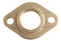 1-1/2 in. Meter Flanged x FIPT Brass Flange