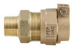 1 in. MIPS x Pack Joint Brass Coupling