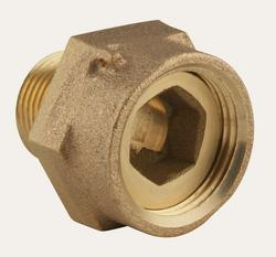 1 x 2 in. Swivel Nut x MIPS Meter Brass Coupling