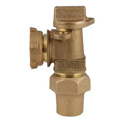1 x 3/4 x 1-13/16 in. Flare x Meter Angle Supply Stop Key Valve