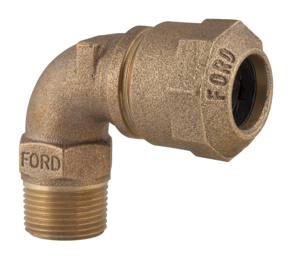 Ford Meter Box MIPS x Quick Joint Brass Coupling 