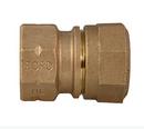 1-1/2 x 2-7/16 in. FIPT x Quick Joint Brass Water Service Coupling