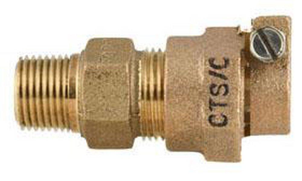 Ford Meter Box MIPS x Pack Joint Brass Coupling 