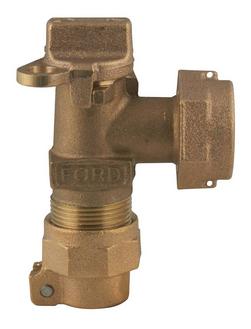 3/4 in. Pack Joint x Meter Swivel Nut Brass Meter Angle Key Valve